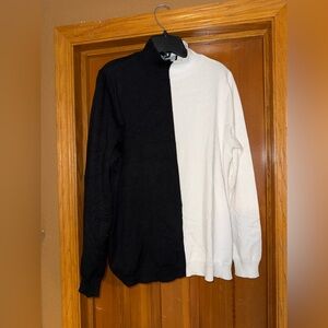 ELOQUII color block turtleneck